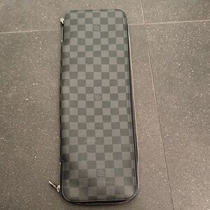 Louis Vuitton Damier Graphite  Men's Tie holder for travel